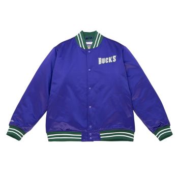 CHAQUETA MILWAUKEE BUCKS MITCHELL AND NESS 