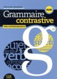 grammaire contrastive pour hispanophones - livre  cdd audio