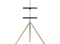 soporte tv - one for all wm7472 de pie tipo tripode 32 a 65 hasta 30 kgs madera y plata