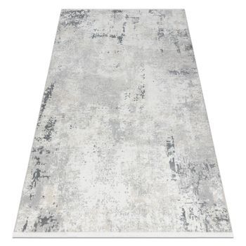 Alfombra Moderna Duke 51378 Crema / Gris - Hormigón, Piedra Estructur 240x330 Cm