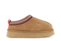 zuecos de ante con pelo camel