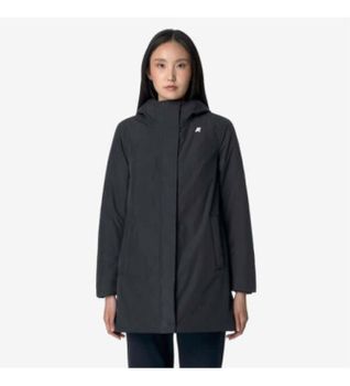 K-way para mujer. K71326W Parka Sophie Soft Touch marino (XL), Azul, Casual, Poliéster