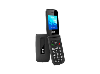Móvil - SPC TITAN 2 4G, Negro, Memoria interna 48MB + 128MB, 1000 mAh, Pantalla 2.4