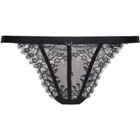 lisca strings tanga rosa negra para mujer