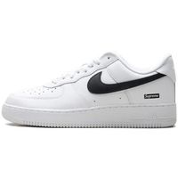 nike zapatillas air force 1 low supreme white black para mujer