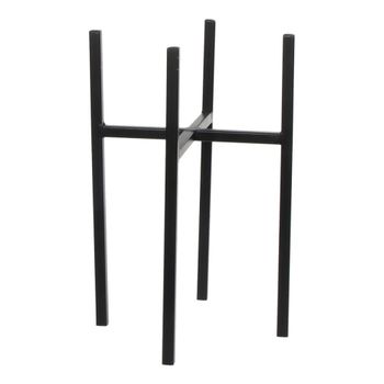 Soporte para plantas ascot negro  h35xb20.5xl20.5cm