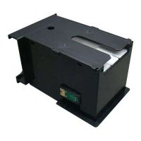 compatible epson t6710 tanque de mantenimiento c13t671000 para workforce pro wf-4630 wf-5110 wf-5620 wf-5690