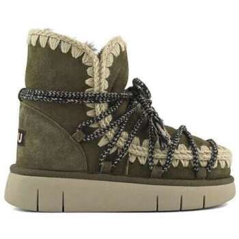 Mou Descansos Bounce Boot Suede Scoubidou para mujer