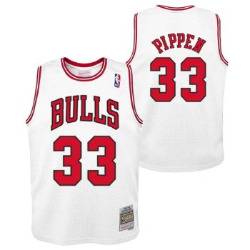 Camiseta Scottie Pippen Chicago Bulls Swingman Junior - Mitchell & Ness 1997-98 - Home