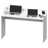 mesa escritorio haley color blanco organizador notas oficina despacho habitacion cocina 89x132x45cm