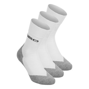 NEO Clima Calcetines para correr Pack de 3 Unisex-blanco