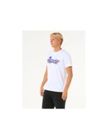 camiseta rip curl surf paradise blanco