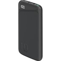 power bank goobay 53936 10000 mah polimero de litio negro