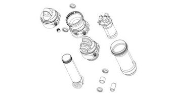 Cartucho rockshox vivid 165 190x37 5 45 mm