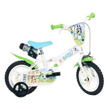 Bicicleta Niños 12 Pulgadas Bluey Negro 3 Años