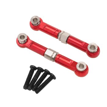 Juego de varillas de dirección ajustables de metal mejorado para MJX 14211 HYPER GO 1/14 vehículos RC modelos accesorios