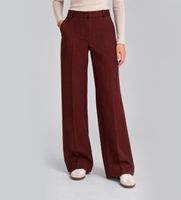 bash para mujer 1h26iman pantalon iman burdeos 40 casual clasico poliester