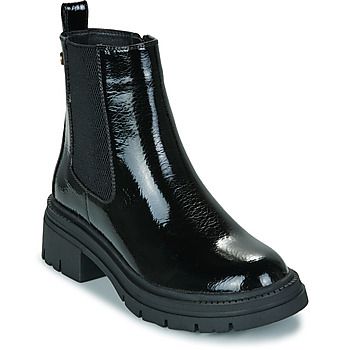 Xti Botines 144297-BLACK-PATENT para mujer