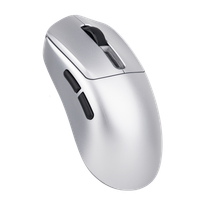 raton ergonomico inalambrico para juegos epomaker nex pro tri-modo con sensor pixart paw3950 base de carga rgb y 8000hz de frecuencia de sondeo42k dpi