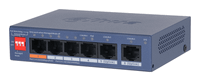 dh-cs4006-4et2gt-60 dahua switch 6 puertos 4xrj45 10100 mbps poe 2xrj45 gigabit l2 cloud managed
