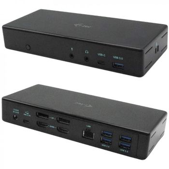 I-Tec Docking Station USB-C a Hdmi/ USB 3.0/ Displayport/ Ethernet / Jack