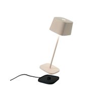 lampara de mesa led recargable y regulable ofelia pro sand