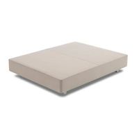 canape fijo tapizado flex paladium velvet topo 90x190 sin patas