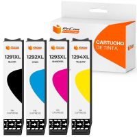 pccom essential epson cartucho tinta compatible t1291t1292t1293t1294 negrocianmagentaamarillo pack 4