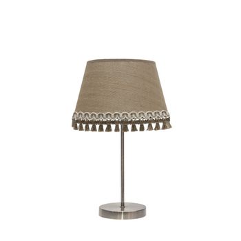 FABRILAMP Sobremesa modelo Ada ACABADO EN Cuero/arena