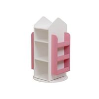 estanteria infantil giratoria juna - 60 x 60 cm rosa