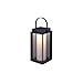 sobremesa kayla con cargador y cable usb ip54 1x2w led 200lm l16xan16xal47cm negro cpanel solar