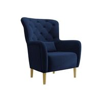 sillon orem 113 azul tapiz 105x82x89cm