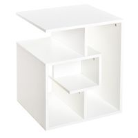 mesilla de centro 45x40x55cm blanco