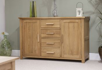 Rohan 130cm Oak Large Sideboard