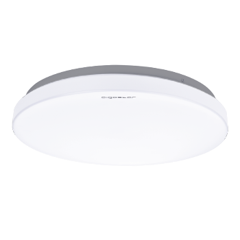 Aigostar Plafón LED Techo 24W Lámpara de Techo Blanco 1600LM Luz blanca fría 6500K Plafones para Techo para Baño Cocina Sala de Estar Dormitorio Pasillo Habitacion Comedor Balcón Ø38cm