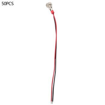 50 Indicadores Led Verdes Bem - 8c 8mm, 12v, Ip65