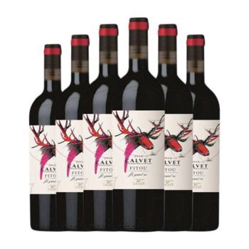 Calvet Vino Tinto Fitou Crianza 75 Cl 14% Vol. (pack De 6 Unidades)