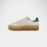 adidas zapatillas gazelle bold off white collegiate green womens para mujer