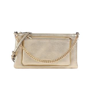 Michael Kors para mujer. 32F5GJ6C8M Bandolera Convertible de piel dorado (OSFA), Casual