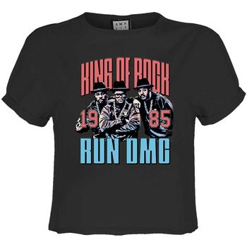Amplified Clothing Camiseta King Of Rock para mujer