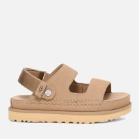 ugg womens goldenstar glide suede double strap sandals - uk 8