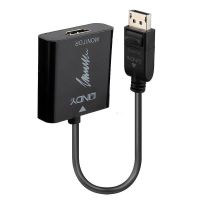 adaptador de cable de video lindy displayport a hdmi 15 m