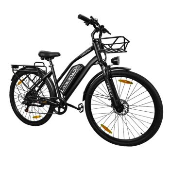 LOOKROAD L28 Bicicleta eléctrica, batería de 36V 23Ah, motor de 500W, velocidad máxima recomendada 25KM/H, sensor de vel