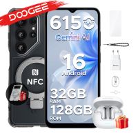 telefono inteligente android doogee note56x pro edicion vip pantalla de 16 pulgadas bateria de 6150 mah 32 gb de ram 4  28 128 gb de rom compatible con google pay