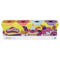 pack de 4 botes plastilina - juguete creativo - play-doh  - 24 meses