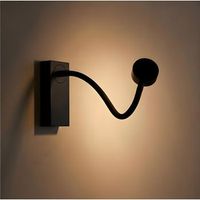 leds c4 luz de lectura link surface led 4 blanco calido - 2700k touch dimming negro 121lm