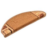 alfombrilla autoadhesiva de escalera 15 uds  alfombras de escalera  tapetes de escalera beige 65x21x4 cm