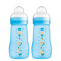 mam easy active baby bottle - blue