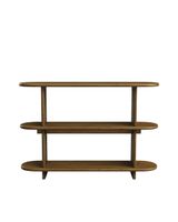 libreria de madera de abeto en color marron 120 cm