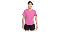 maillot de manga corta nike tempo swoosh run rosa  mujer